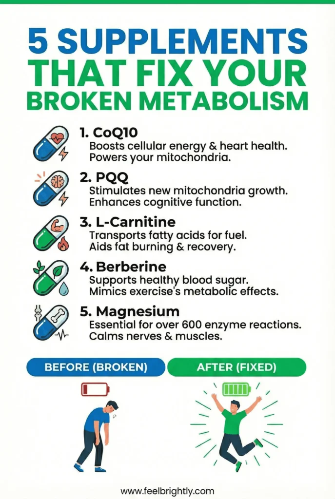 Why You’re Always Tired and Can’t Lose Weight: The Mitochondria Problem No One Talks About