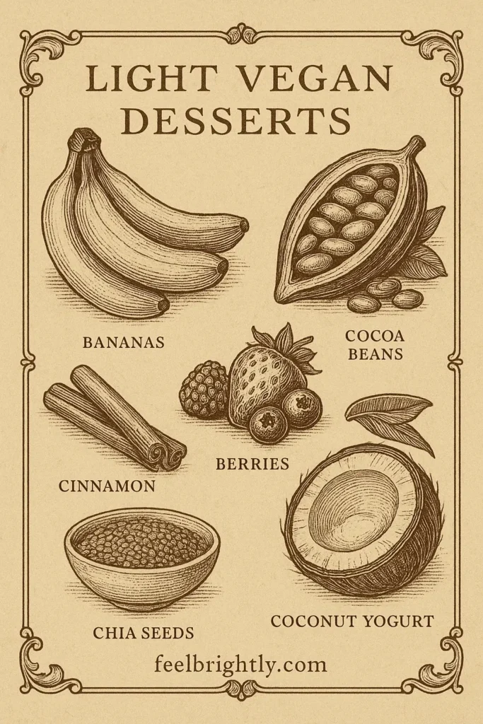 Healthy Vegan Dessert Ideas for Light, Guilt-Free Enjoyment