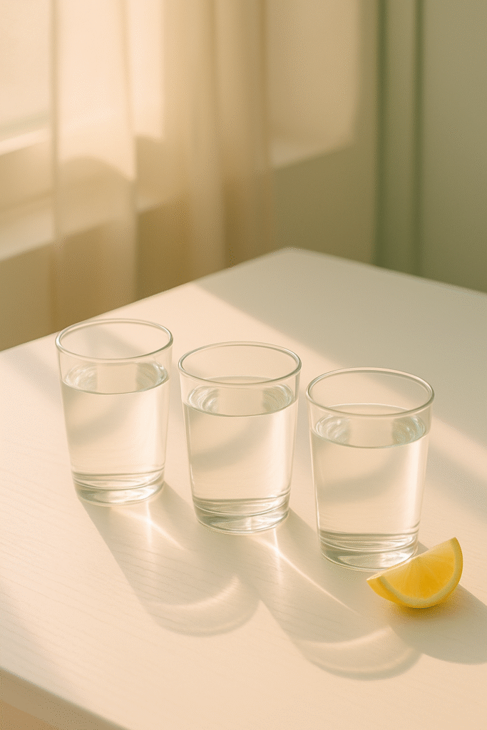 The 3-Glass Morning: A Simple Ritual, Backed by Science
