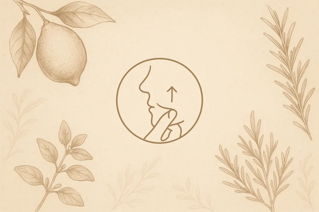 performing the 10-second skin elasticity test