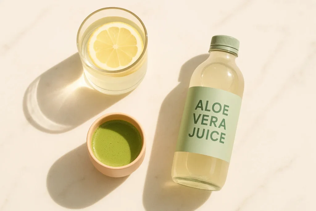 Morning Drinks for Glowing Skin – Featured Image