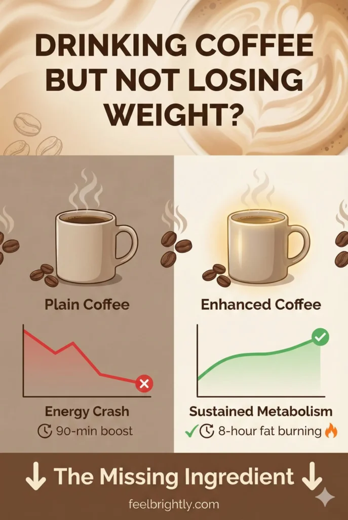 why your morning coffee isn't helping you lose weight and what's missing